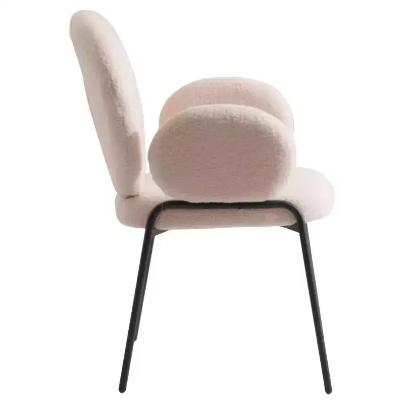 Chaises de salle à manger avec accoudoirs et cadre noir, lot de 2, confortables, élégantes et modernes, pour la salle à manger et la cuisine