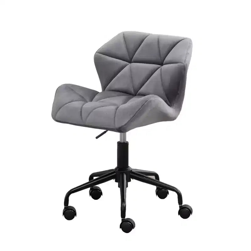 Chaise de bureau pivotante réglable et capitonnée