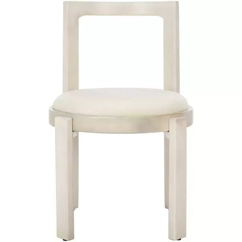 Silla de comedor redonda de estilo nórdico (juego de 2)