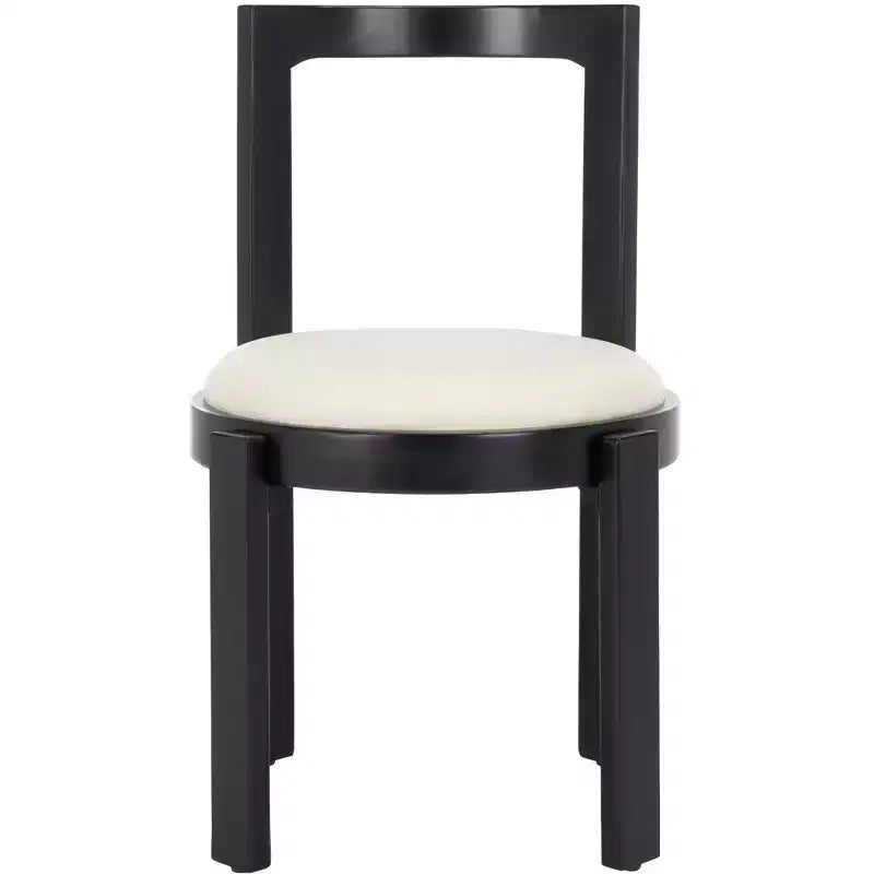 Silla de comedor redonda de estilo nórdico (juego de 2)