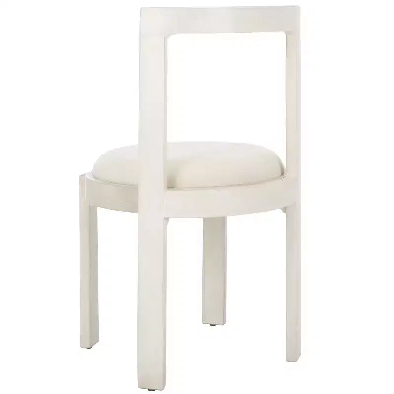Silla de comedor redonda de estilo nórdico (juego de 2)