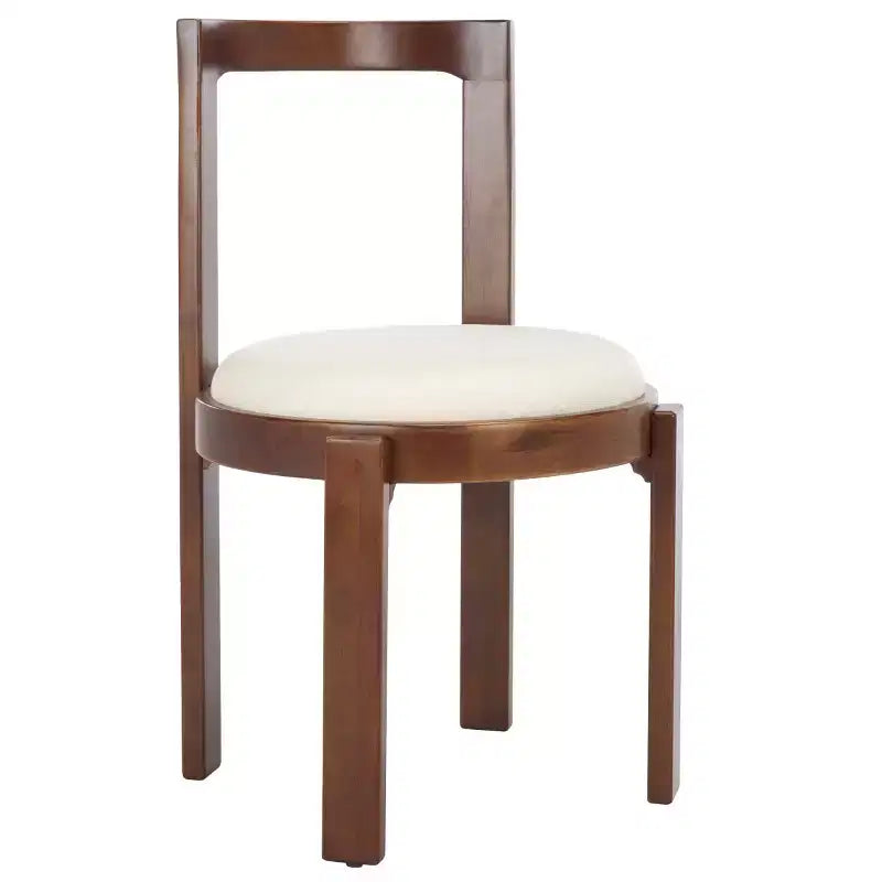 Silla de comedor redonda de estilo nórdico (juego de 2)