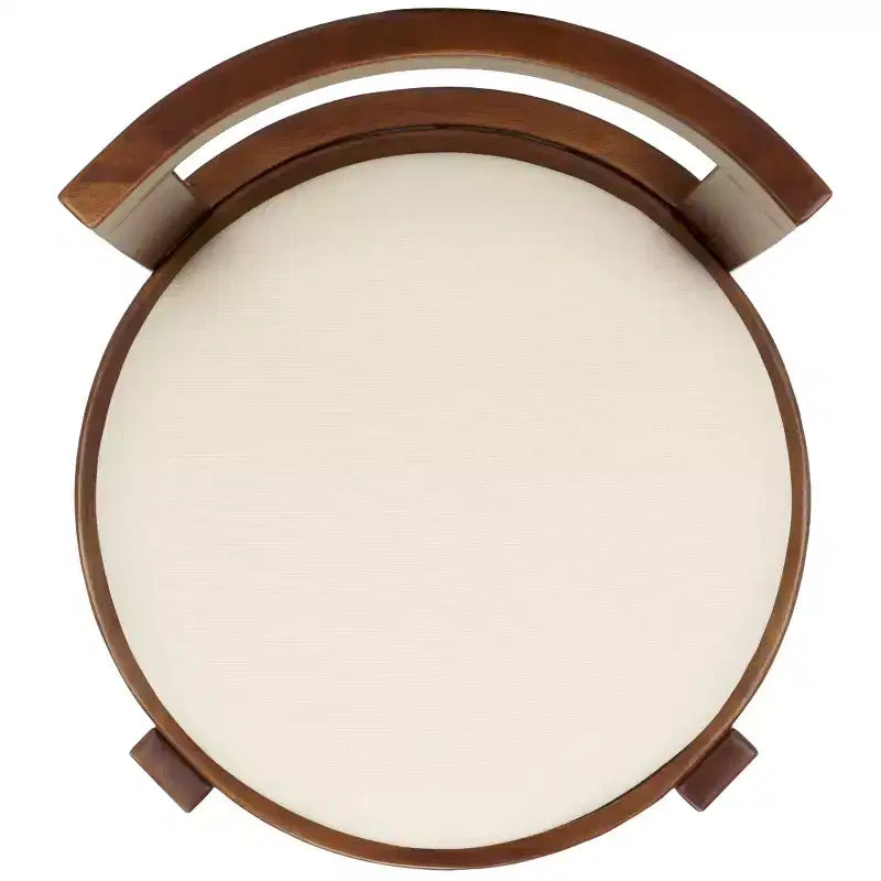 Silla de comedor redonda de estilo nórdico (juego de 2)