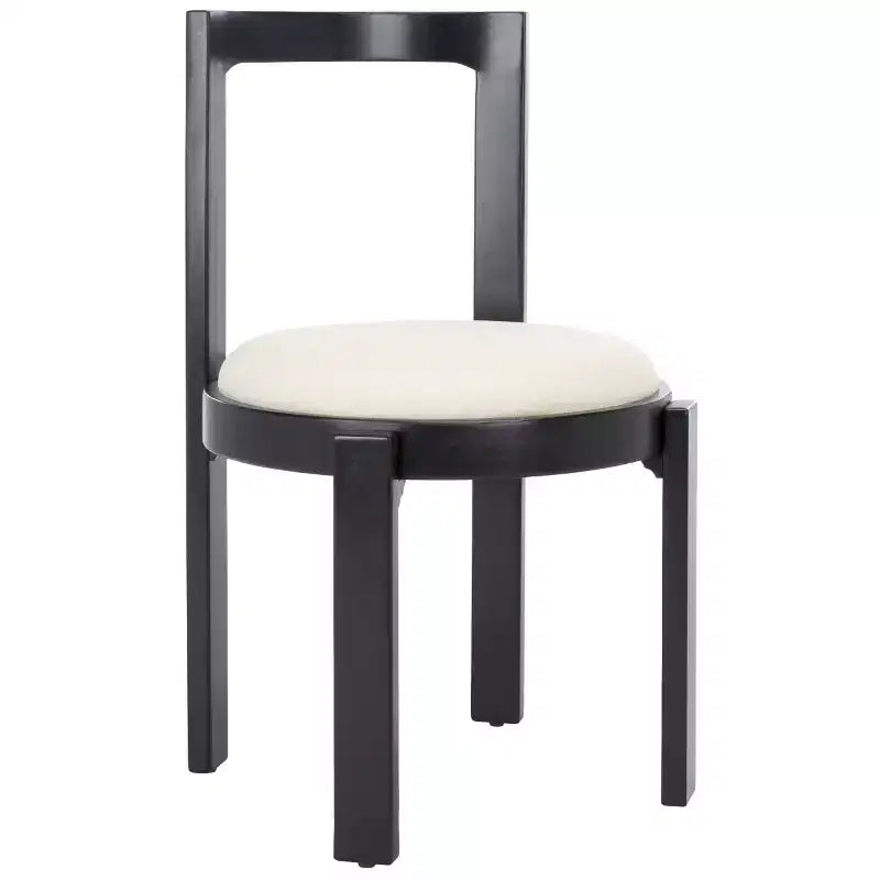 Silla de comedor redonda de estilo nórdico (juego de 2)