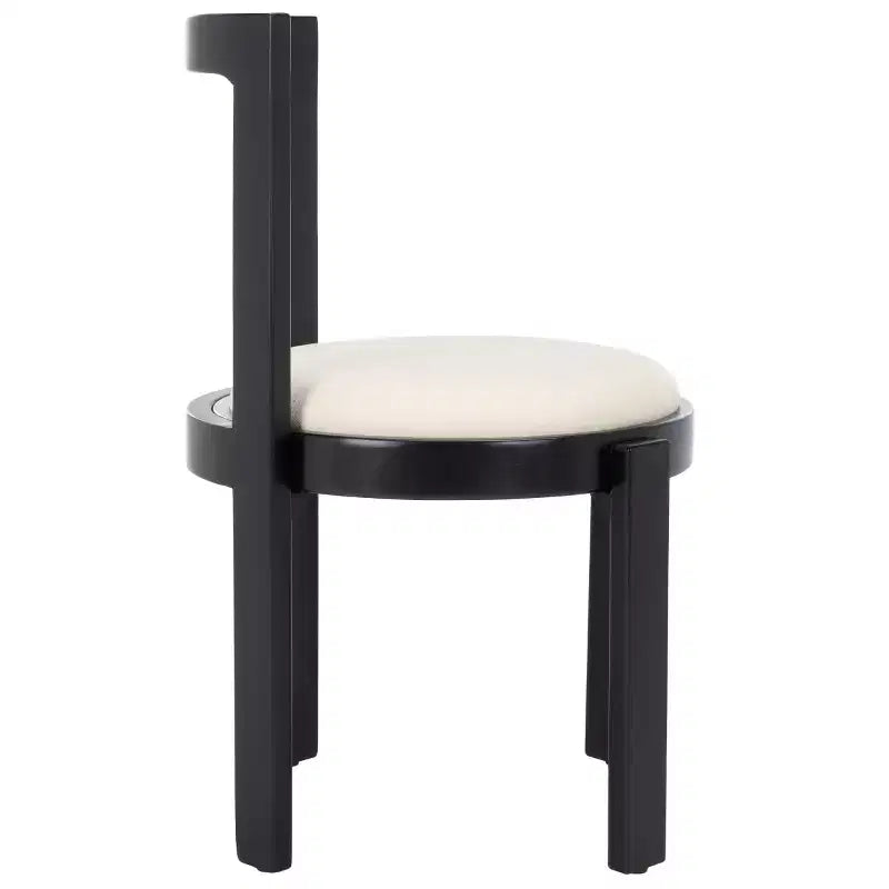 Silla de comedor redonda de estilo nórdico (juego de 2)