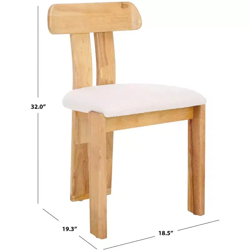 Silla de comedor con asiento nórdico de bouclé - DCH8806 - Safavieh