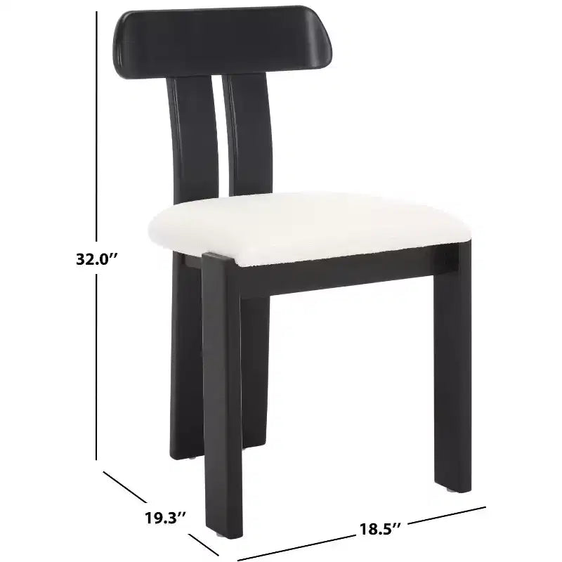 Silla de comedor con asiento nórdico de bouclé - DCH8806 - Safavieh