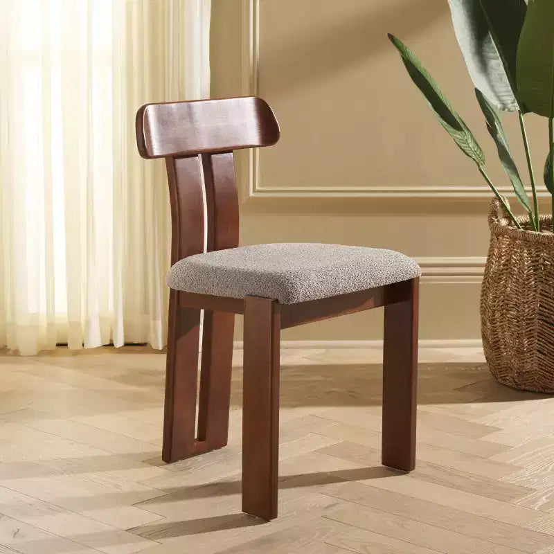 Silla de comedor con asiento nórdico de bouclé - DCH8806 - Safavieh