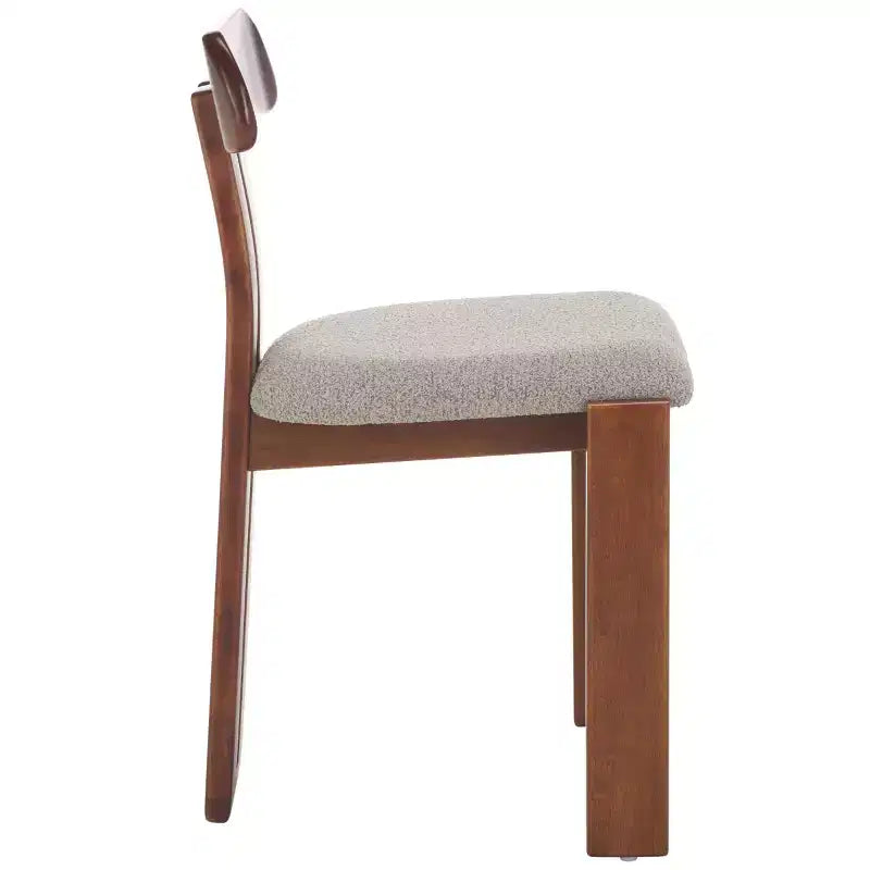 Silla de comedor con asiento nórdico de bouclé - DCH8806 - Safavieh