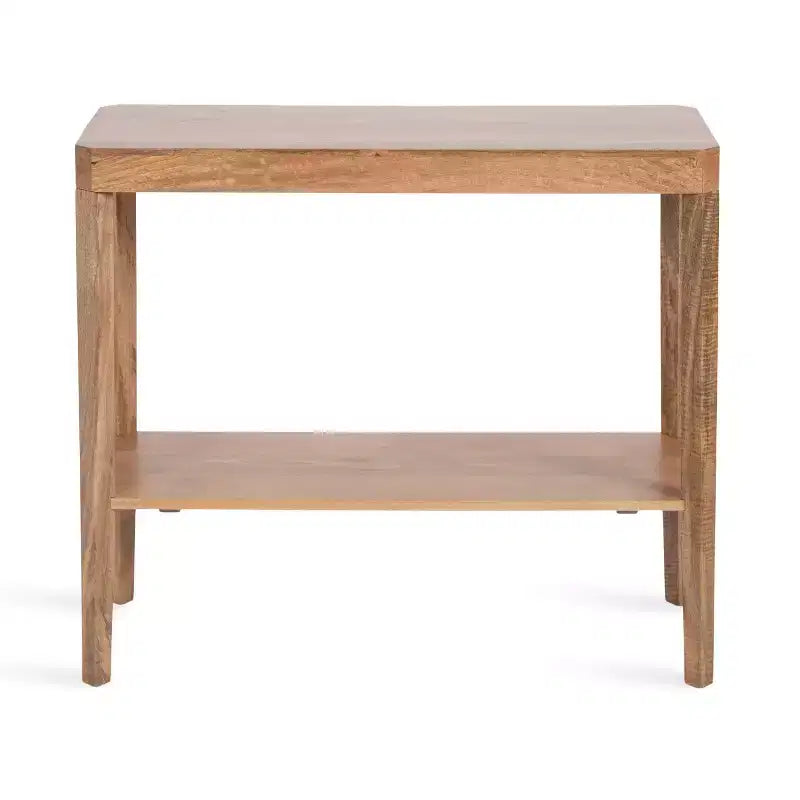 Console en bois, 36x14x33, naturel