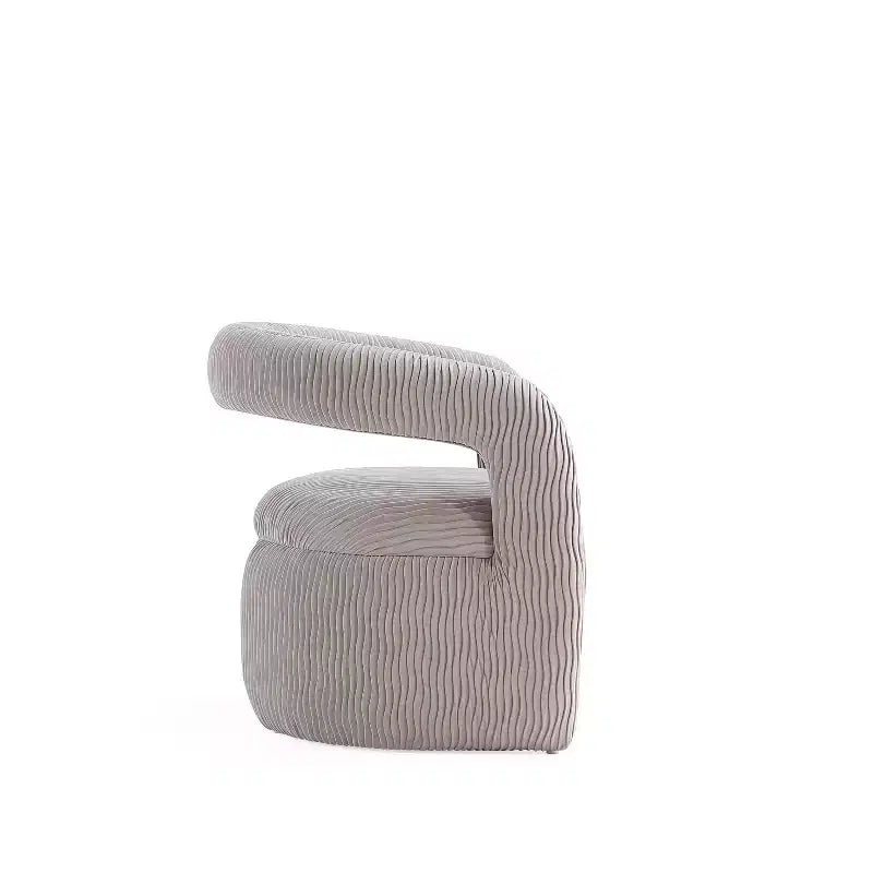 Lot de 2 chaises de salle à manger modernes rembourrées en velours