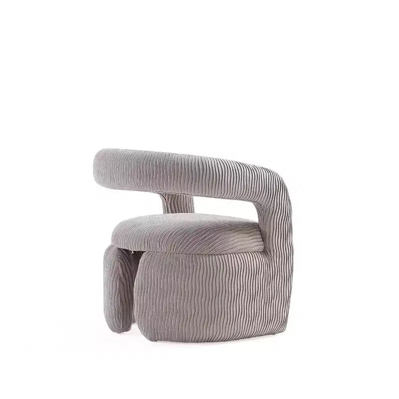 Lot de 2 chaises de salle à manger modernes rembourrées en velours