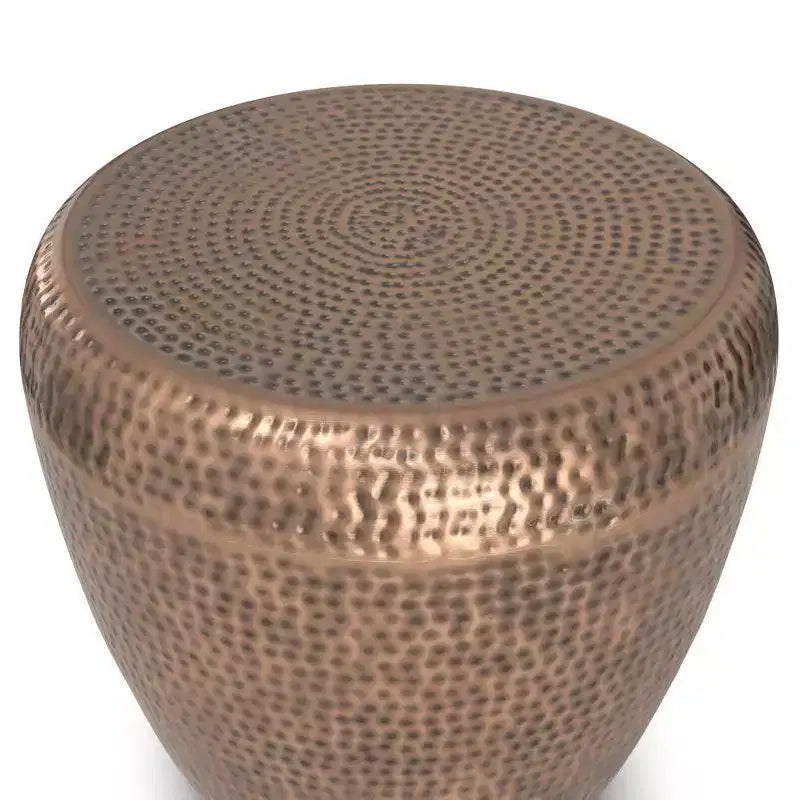 Mesa auxiliar metálica de diseño original