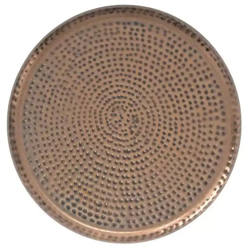Mesa auxiliar metálica de diseño original