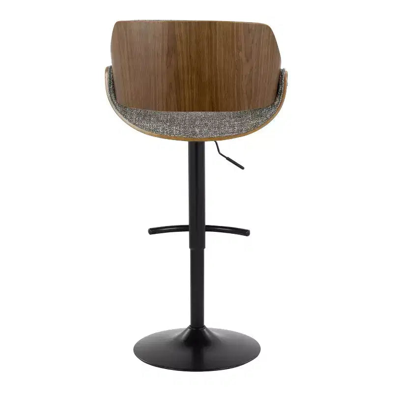 Juego de 2 taburetes de bar de estilo nórdico ajustables