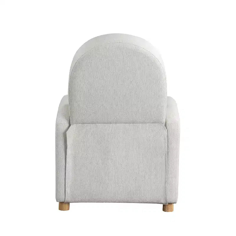 Sillón reclinable nórdico de respaldo abatible, tejido