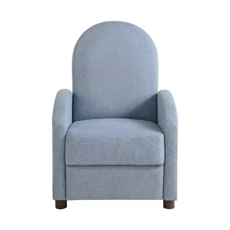 Sillón reclinable nórdico de respaldo abatible, tejido