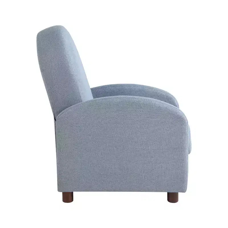 Sillón reclinable nórdico de respaldo abatible, tejido