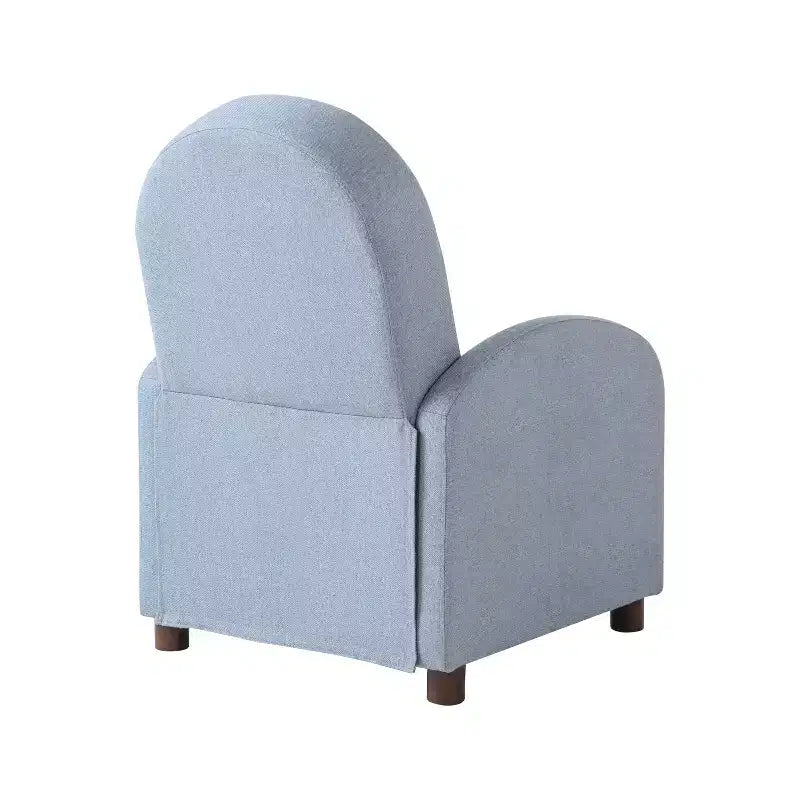 Sillón reclinable nórdico de respaldo abatible, tejido